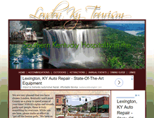 Tablet Screenshot of londonkytourism.com